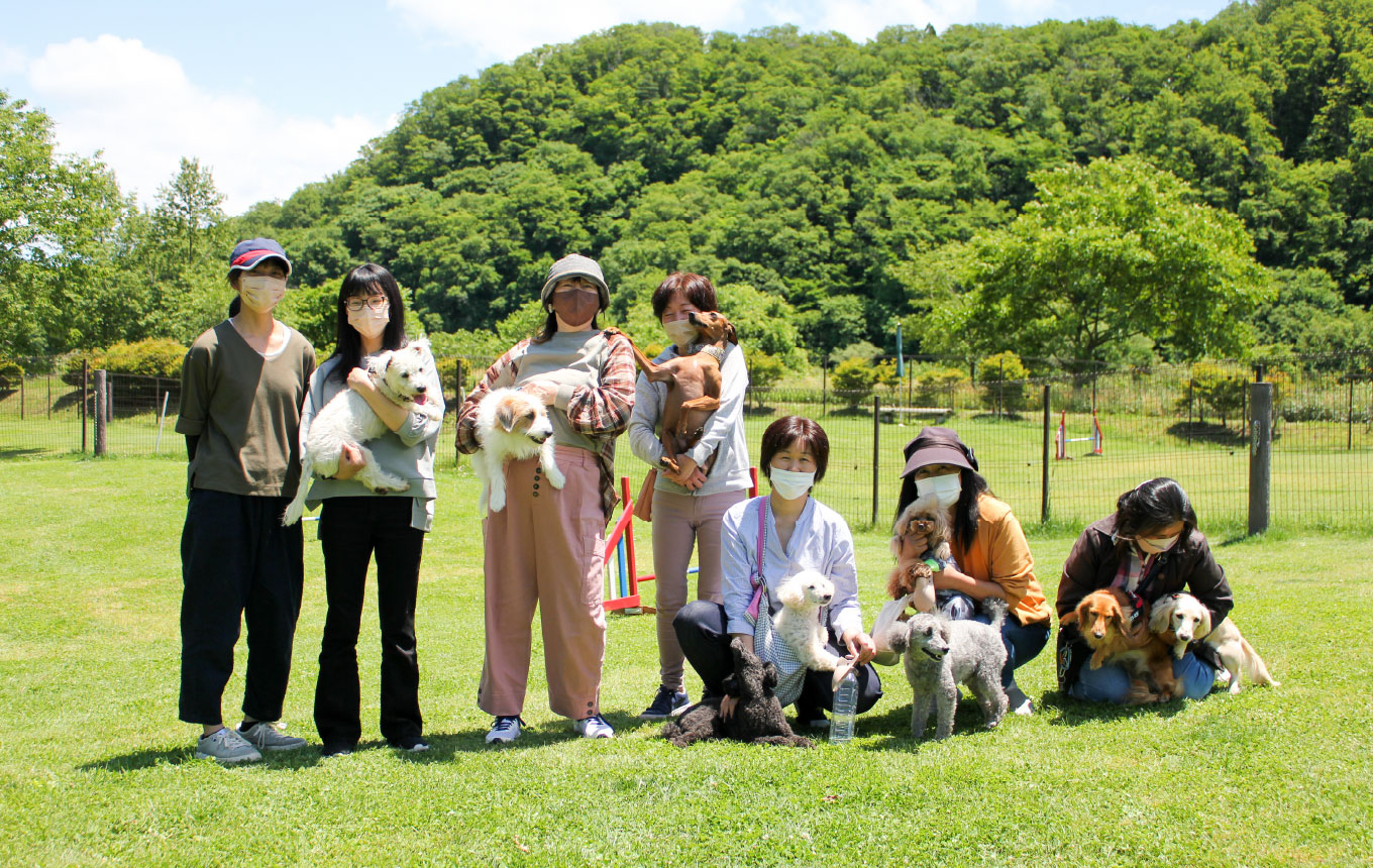 森のドッグラン