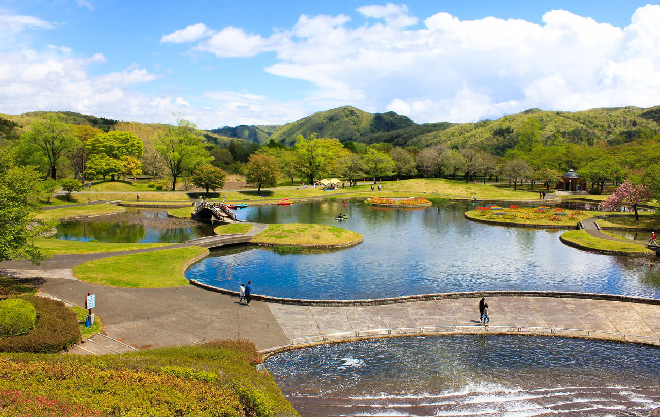 水のひろば（やすらぎの池）