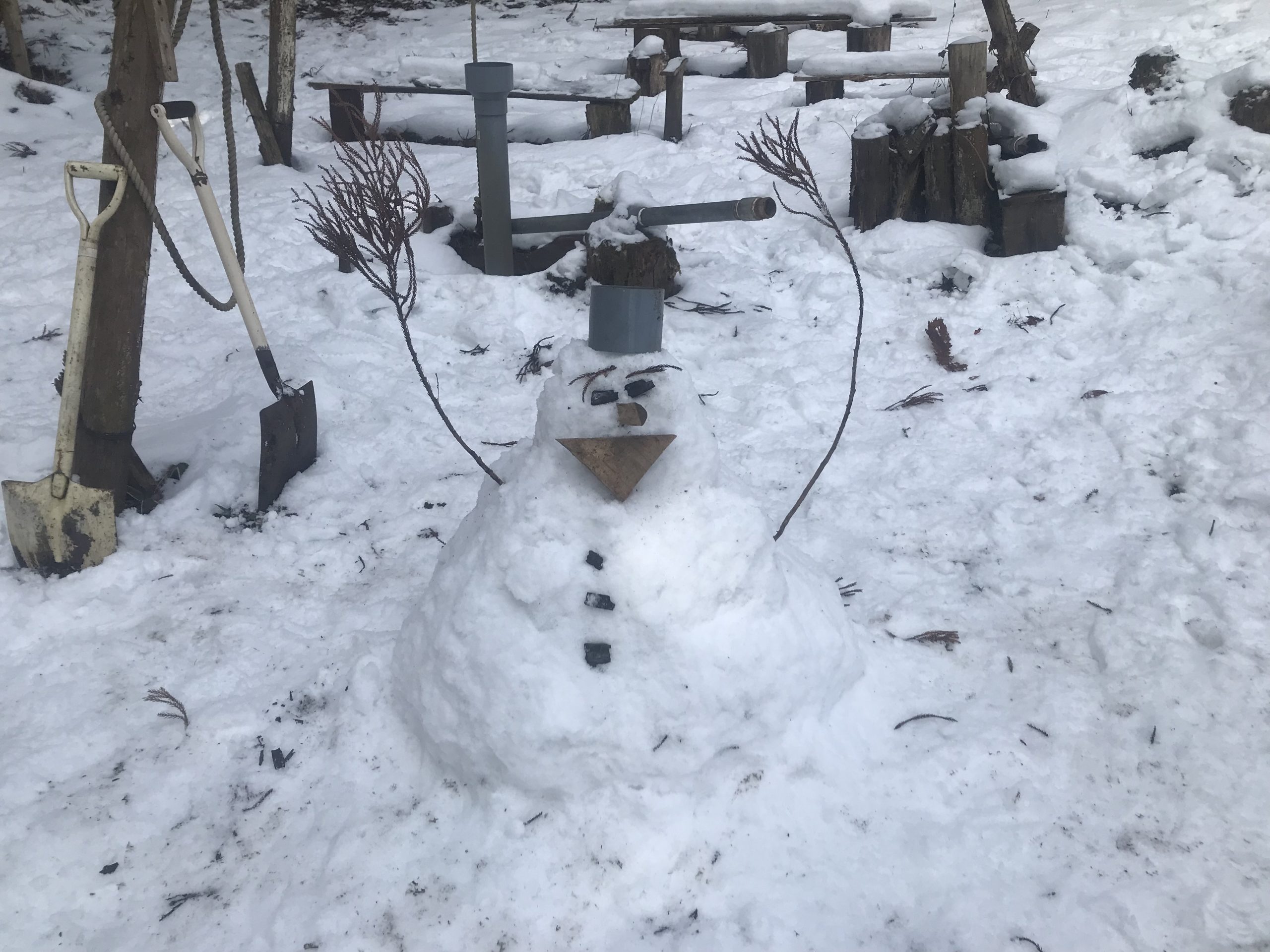 森の楽校 「雪遊び」と飯盒炊飯・焼き芋体験 イメージ画像1