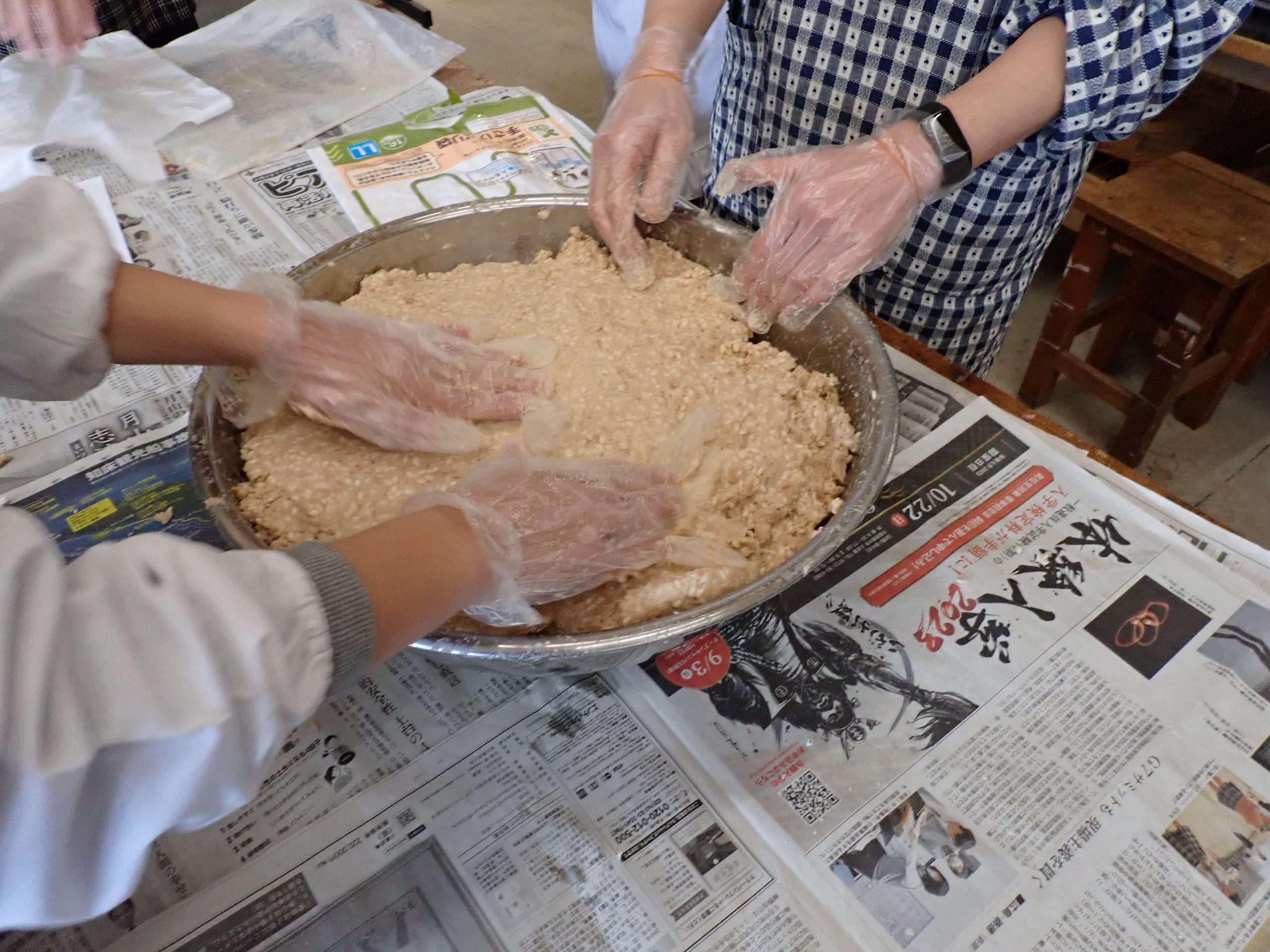 はらぺこ母さんの寒中味噌づくり体験 イメージ画像1