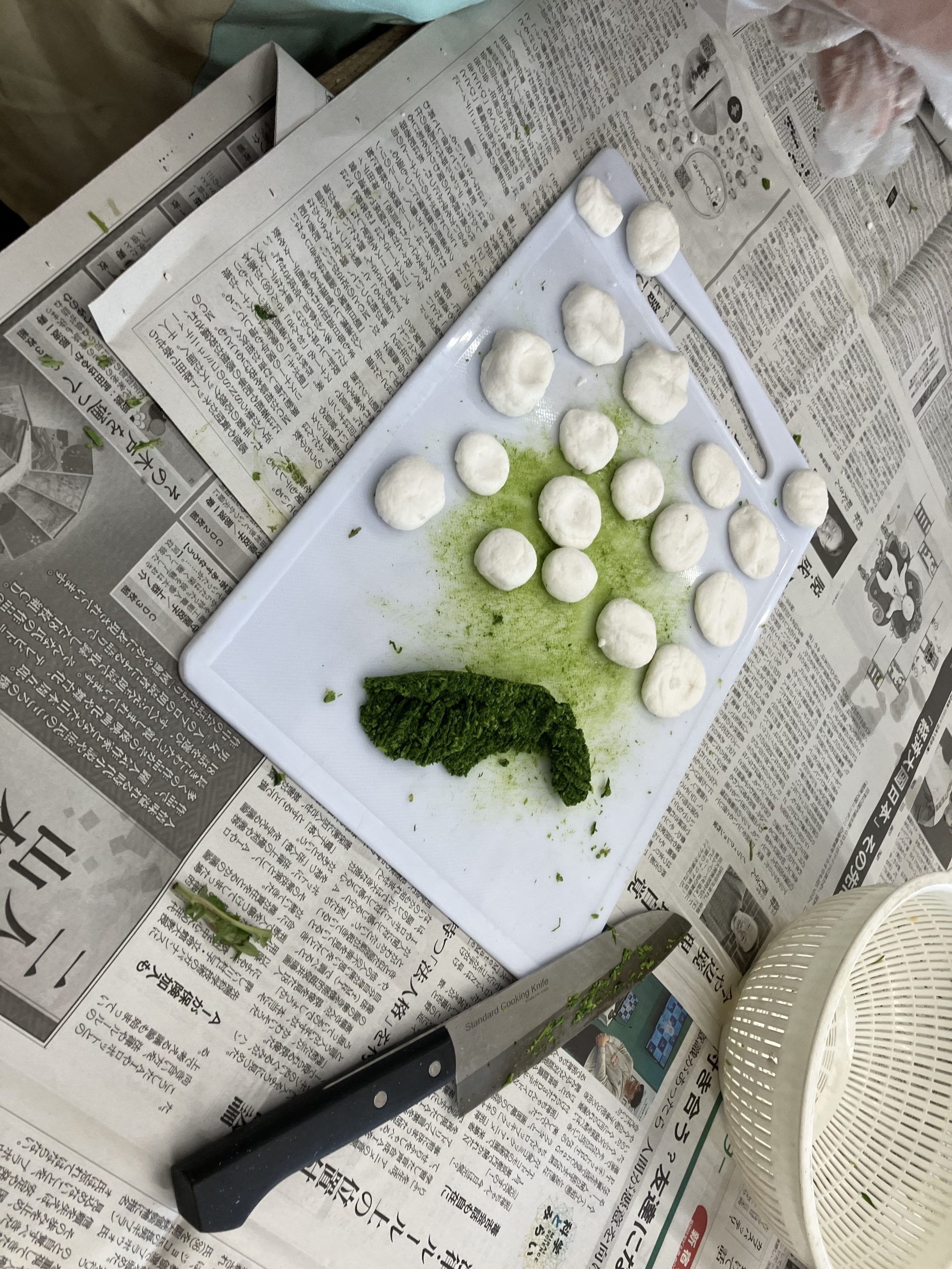 はらぺこ母さんの「よもぎ団子作り体験」 イメージ画像1