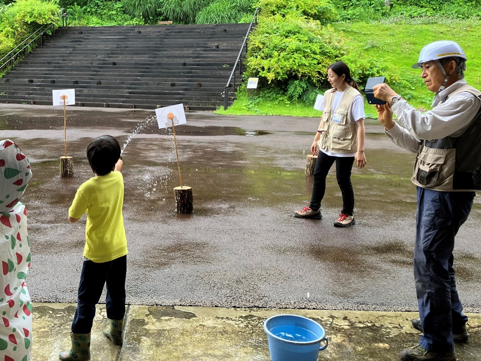 受付終了。森の楽校  竹の水鉄砲作りと体験(北地区自然共生園実施) イメージ画像1