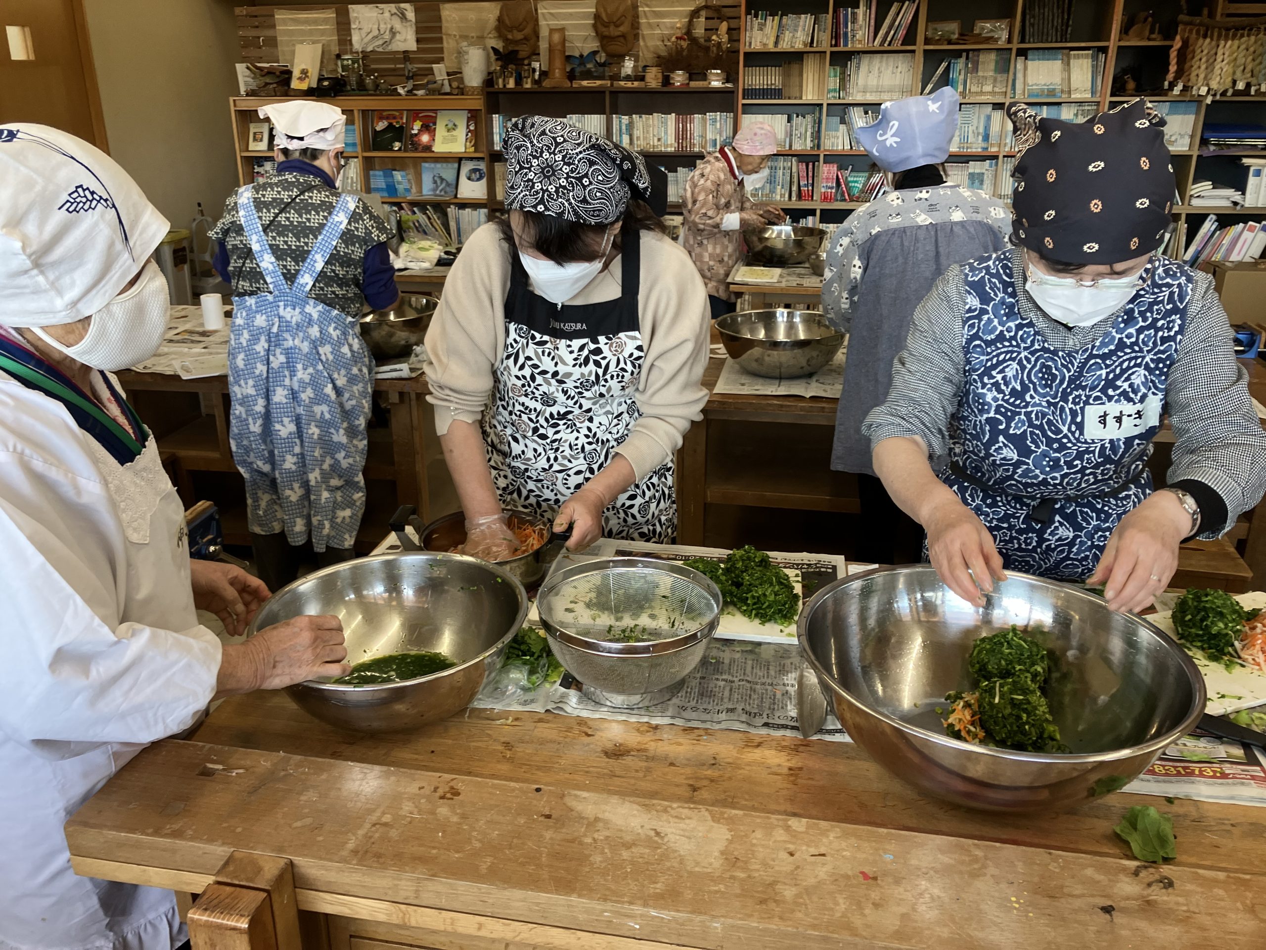 はらぺこ母さんと「青菜のおみ漬け」作り体験 イメージ画像2