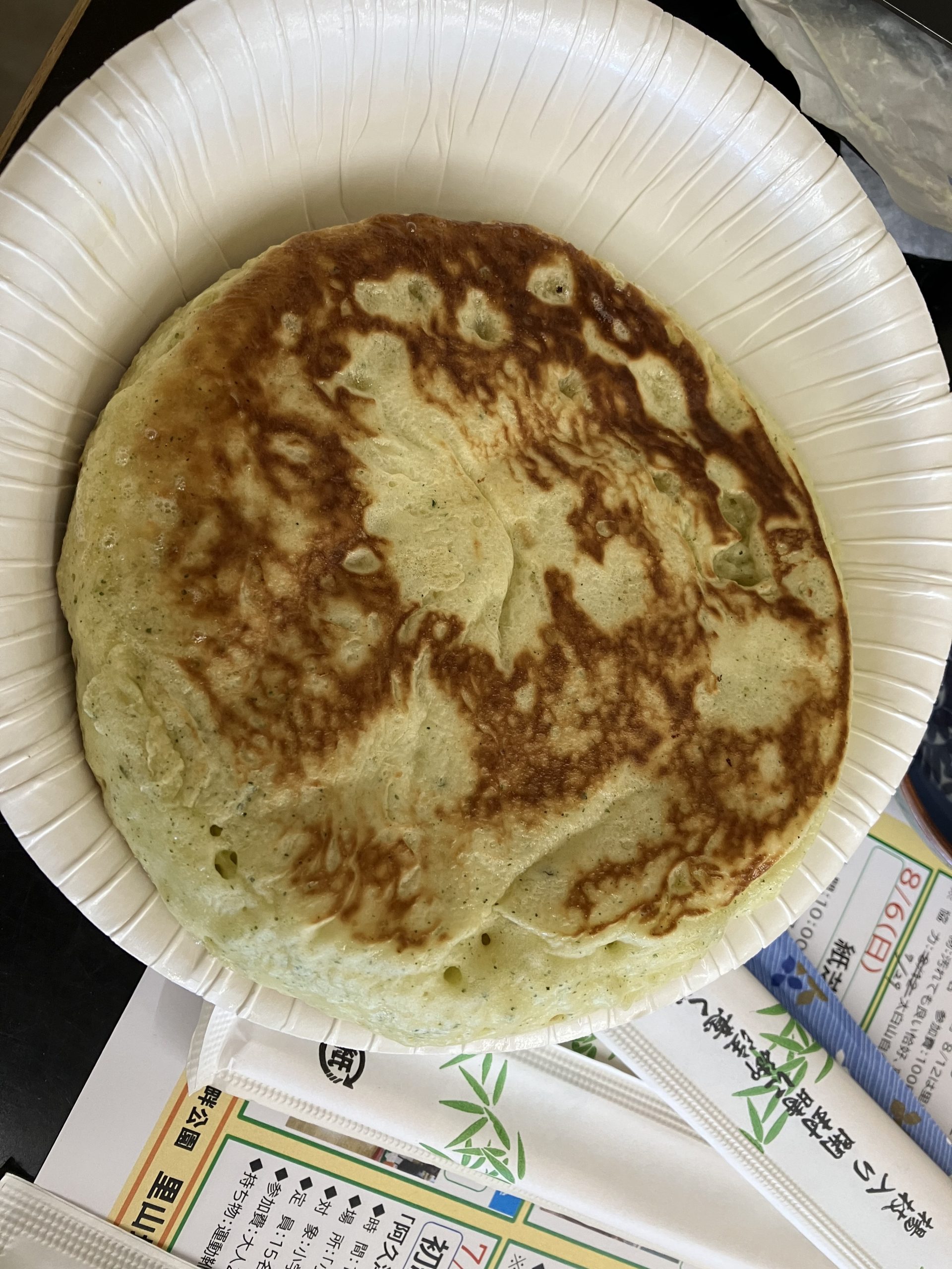 和紙のクリスマスオーナメント＆クリスマスリース＆ホットケーキ作り体験 イメージ画像3