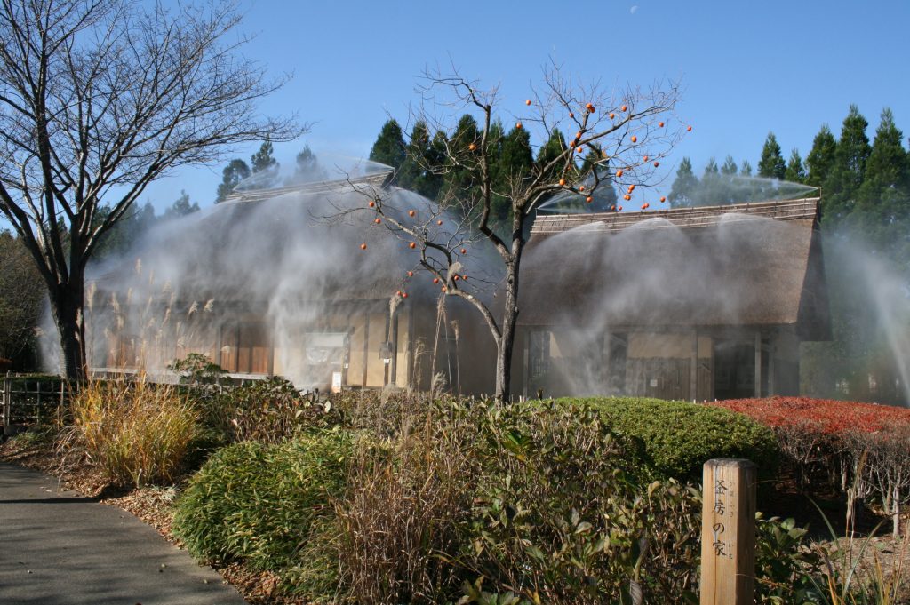 古民家 防火設備