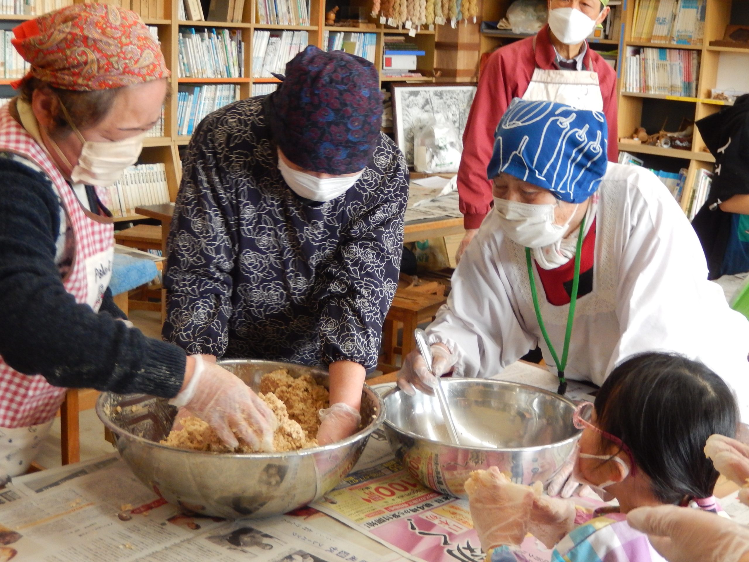 はらぺこ母さんと寒糀作り体験 イメージ画像1