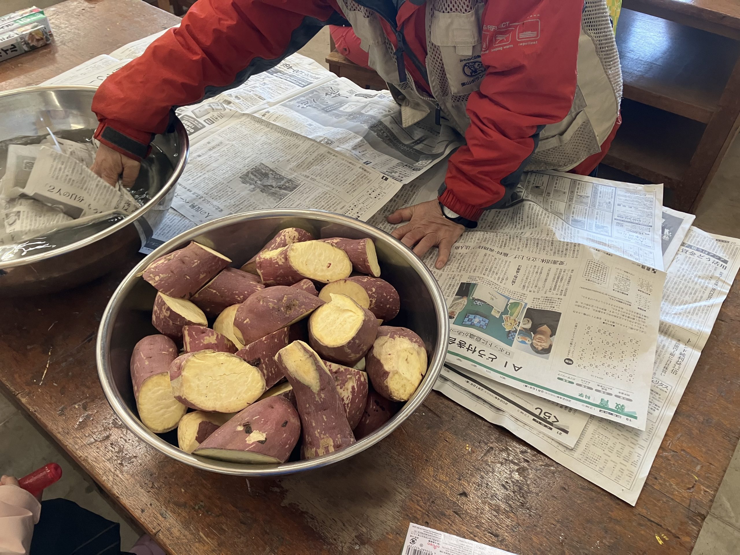 森の楽校　焼き芋・だまこ汁作り体験 イメージ画像2