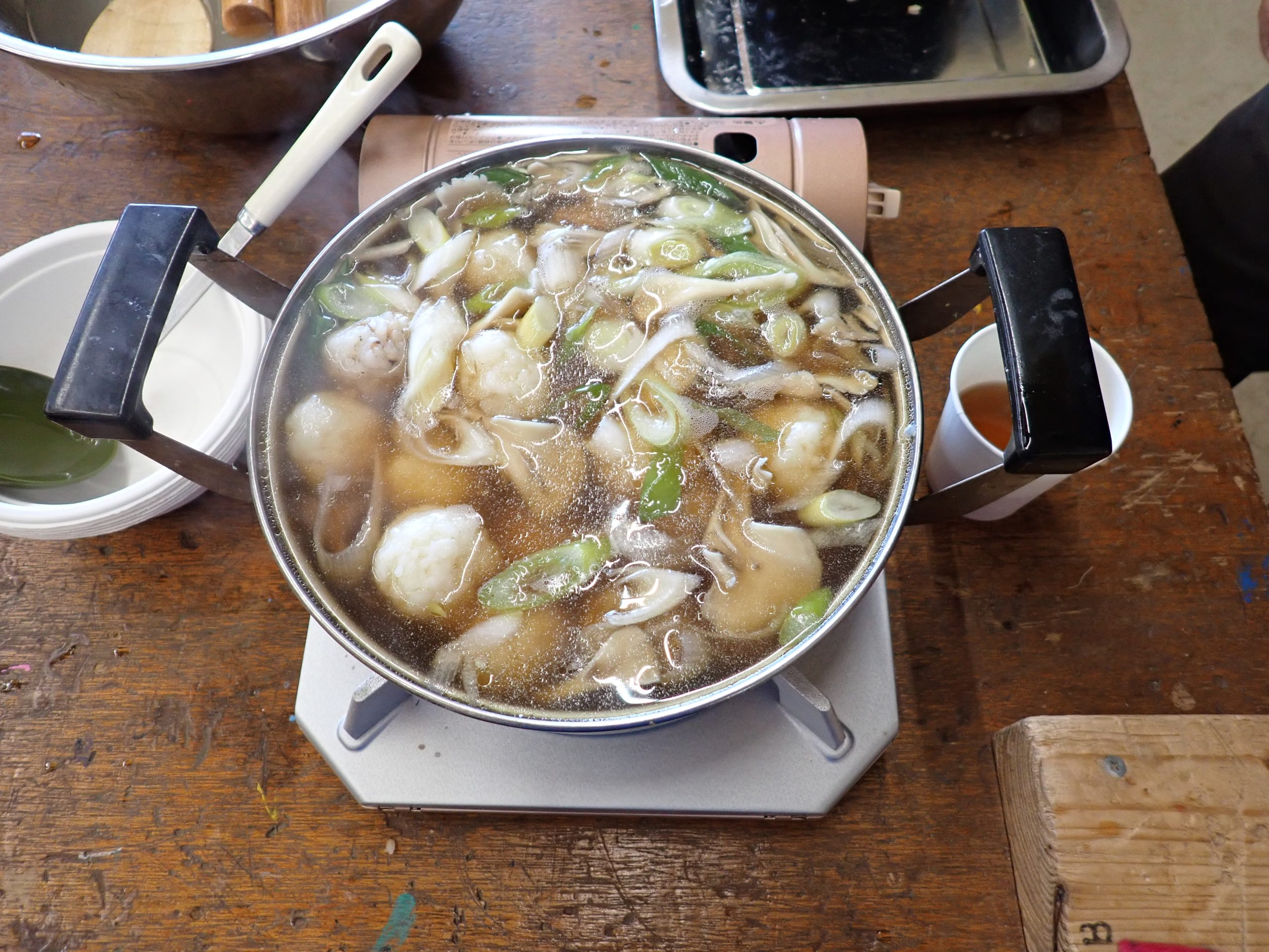 森の楽校　焼き芋・だまこ汁作り体験 イメージ画像1