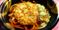 かき揚げうどん
