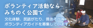 ボランティア活動ならみちのく公園で